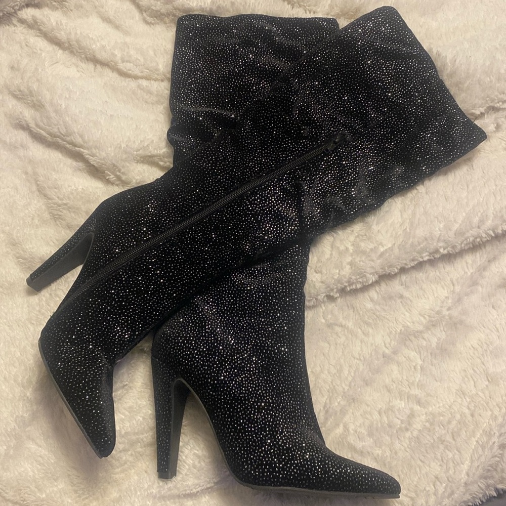Under the knee boots
